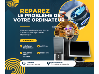 VENTE-MAINTENANCE-REPARATION ORDINATEUR PORTABLE & BUREAUTIQUE