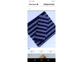 Pagnes traditionnels Faso-danfani produits au Burkina.