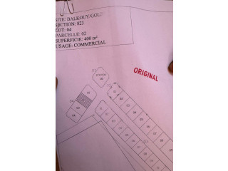 Zone commerciale à Balkui golf