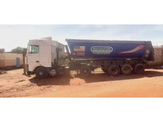 Camion benne Daff Xf Euro3