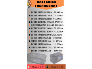 Batteries Thundermax