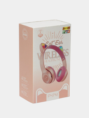 casque-bluetooth-sans-fil-cat-ear-p47-m-avec-oreilles-de-chat-lumineuses-big-0