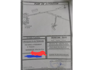 Terrain en vente a doulgou