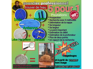 Sourcier professionnel : pour vos recherches d'eau souterraine