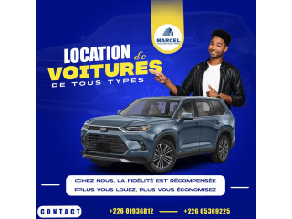 LOCATION DE VOITURE DE TOUT TYPES