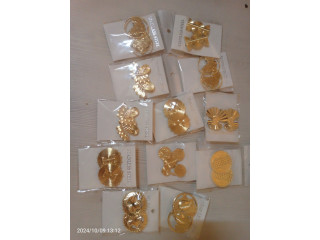 Boucles d'oreilles baoulé