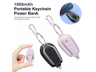 Mini power bank porte clé