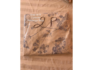 Draps de lit 100% coton