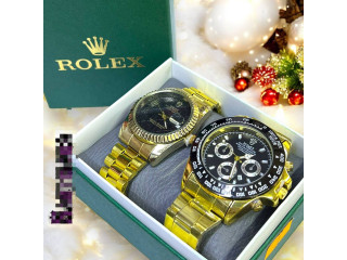Nouveau Set de Montres pour Couple Rolex  LÉlégance en Duo