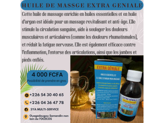 Huiles de massage