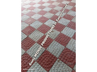 Pavés dallette crampons