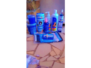 Gamme de beauté à base de nila bleu disponible