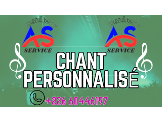 Personnalisation de chant