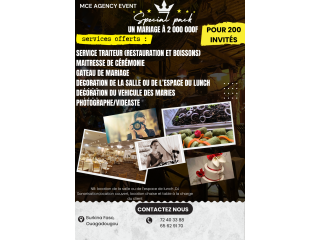 Un mariage à 2 000 000f