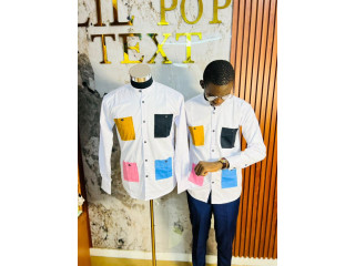 Chemises hommes 100% coton