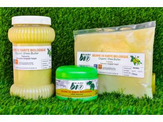 Vente de beurre de karité biologique