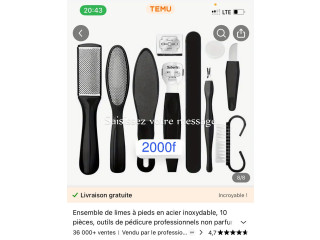 Vente des outils de maquillage