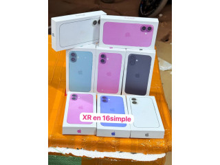 IPhone XR en 16 simple 128G scellé