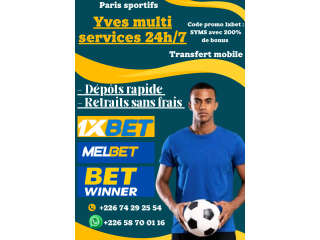 Code promo 1xbet : SYMS avec 200% de bonus