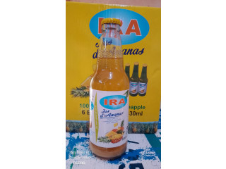 Jus d'ananas "IRA" 100% naturel et rafraîchissant @