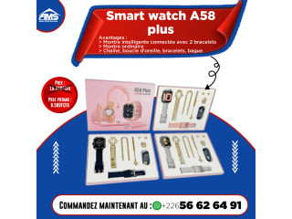 Montre connectée smart watch A58 plus