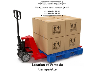 Vente de transpallette electrique et manuel
