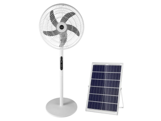 Ventilateur solaire Rechargeable 25W, Puissant, Polyvalent et performation