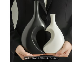 Lot de 2 Vases Modernes Nordiques  Minimalisme & Élégance