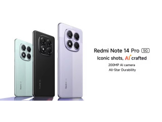 Du 256 Gb à 512 Gb Xiaomi Redmi Note 14 Pro 5G  Puissance, Photo & Fluidité Premium