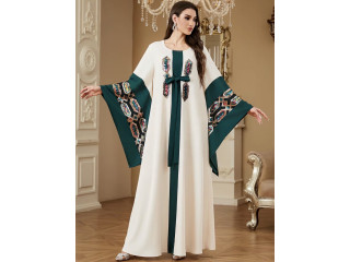 Abaya de Soirée Premium 2026  Modèle HS174