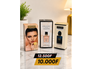 LOT 3 Parfums - NOUVELLE COLLECTION  Inspirations de Grandes Marques