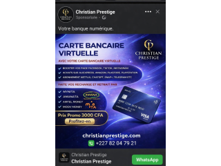 CRÉATION CARTE VIRTUELLE -STANDARD